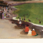 Figures on the beach – Yport thumbnail