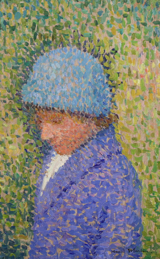 Portrait d’Une Jeune Fille – Le Jardin du Luxembourg - Buy Fine Paintings Online