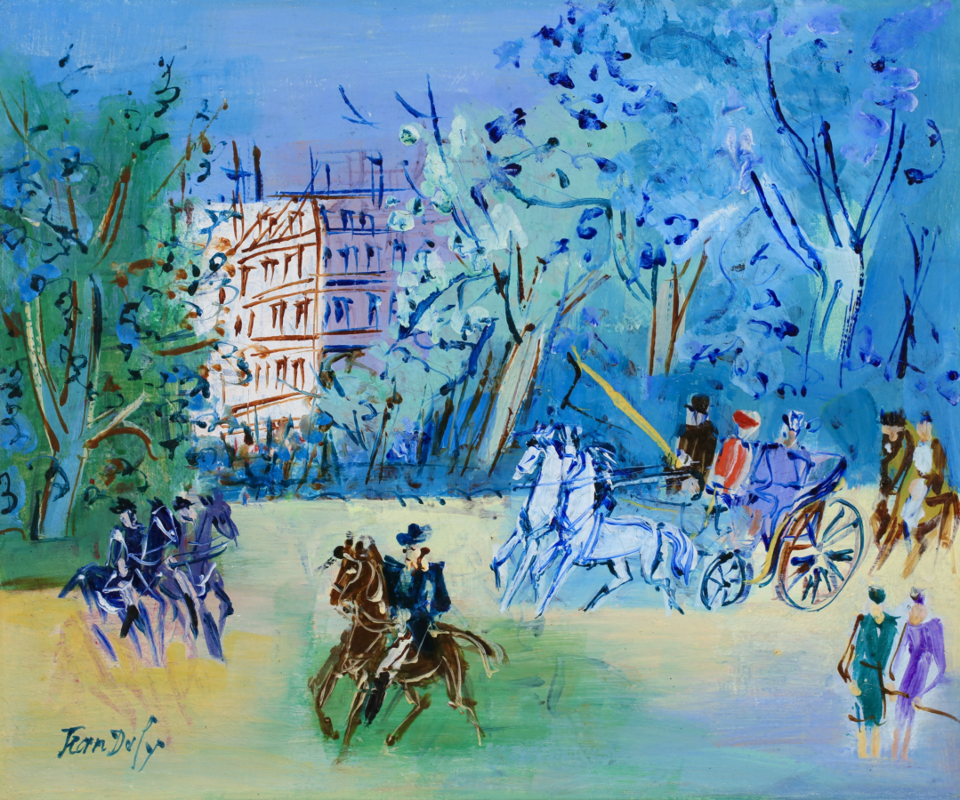 Promenade au Bois de Boulogne - Buy Fine Paintings Online