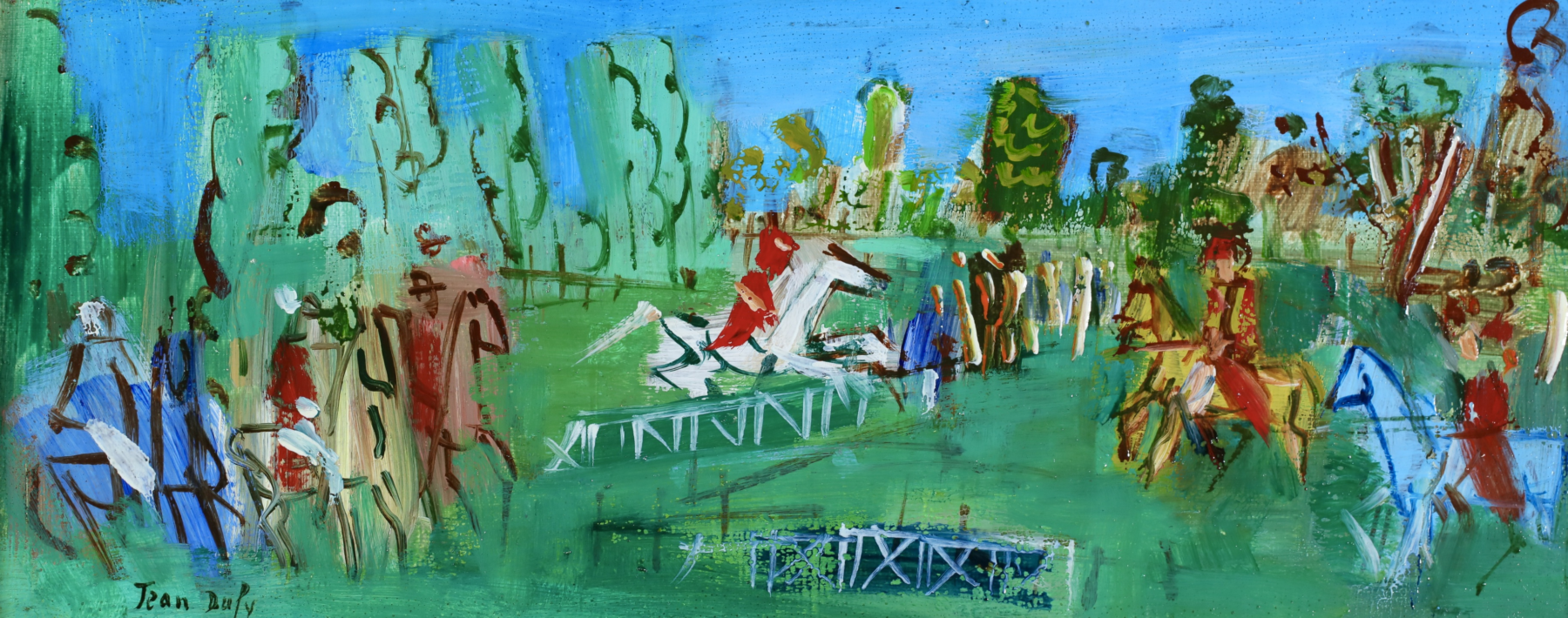 Course D’Obstacles - Buy Fine Paintings Online