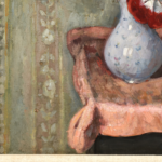 Vase de fleurs et fruits thumbnail