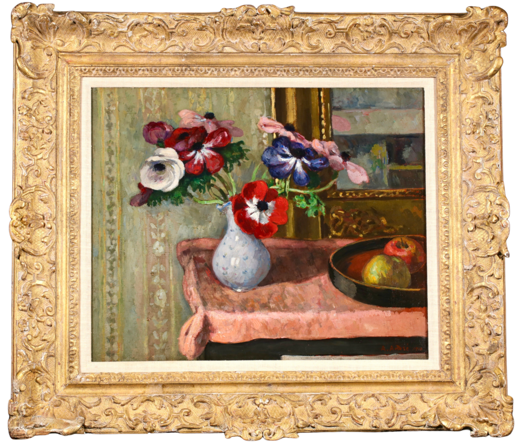 Vase de fleurs et fruits - Buy Fine Paintings Online