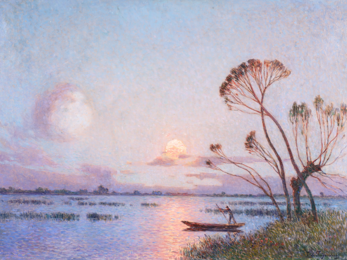 Buy Coucher de Soleil - Le Croisic Painting at Leighton Fine Art