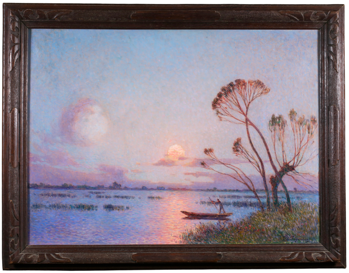 La Brière au Clair de Lune - Buy Fine Paintings Online