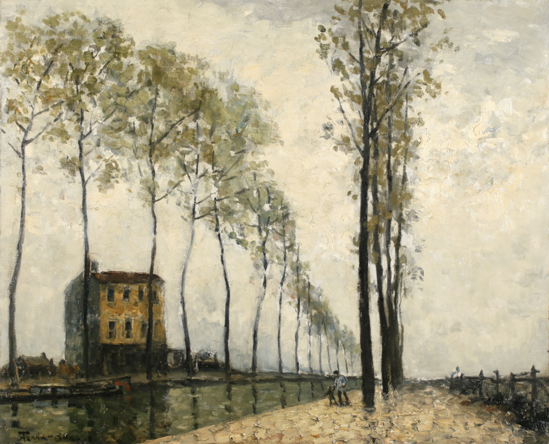 Le Canal Saint-Denis - Buy Fine Paintings Online