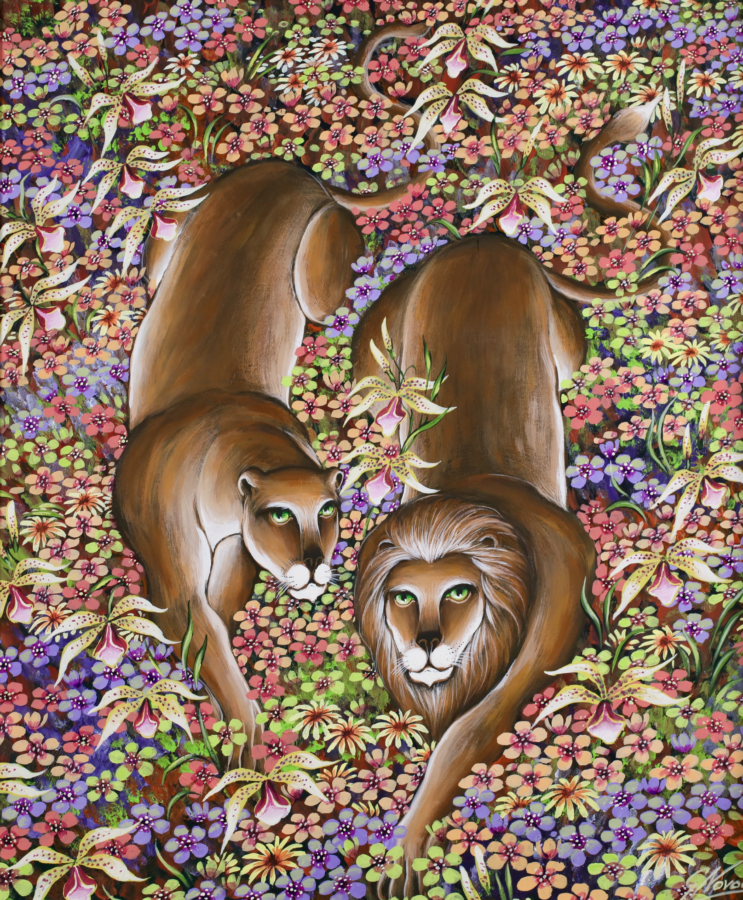 Orchid Lane - Buy Fine Paintings Online