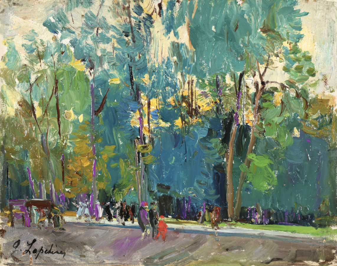Le Parc Monceau - Buy Fine Paintings Online