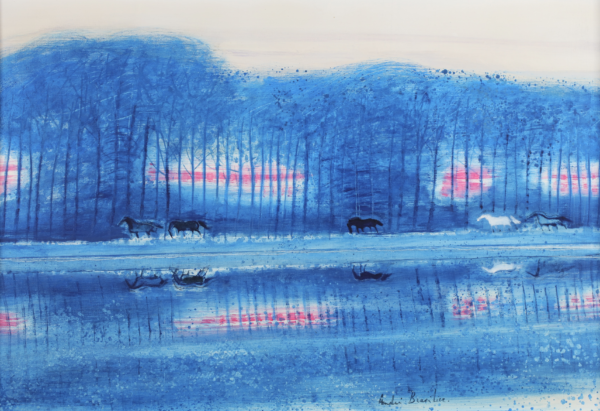 Les Etangs Bleus - Buy Fine Paintings Online
