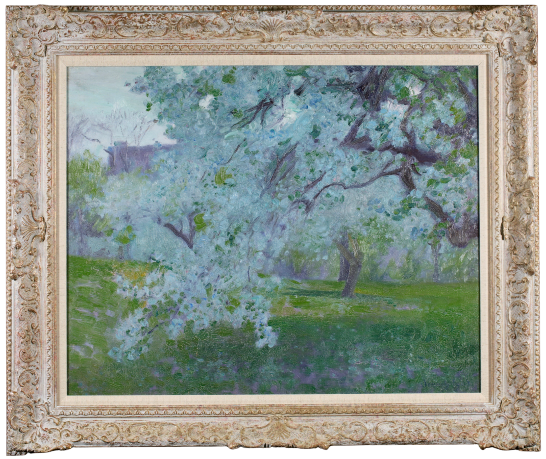 Pommiers en fleurs – Grez-sur-Loing - Buy Fine Paintings Online