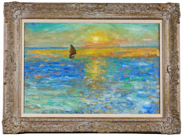 Soleil couchant sur la mer – Agay - Buy Fine Paintings Online
