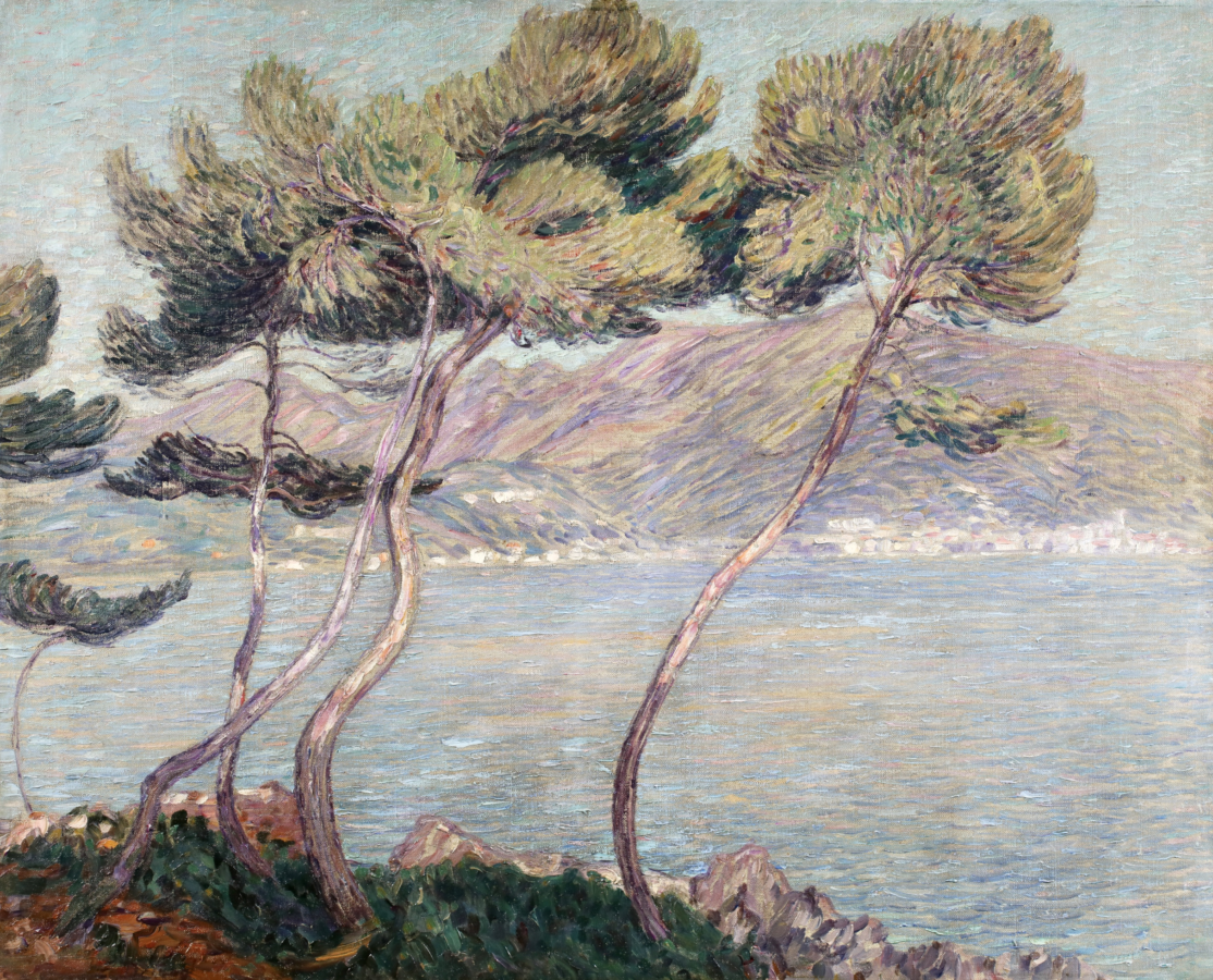 Menton from Cap Martin - Buy Fine Paintings Online