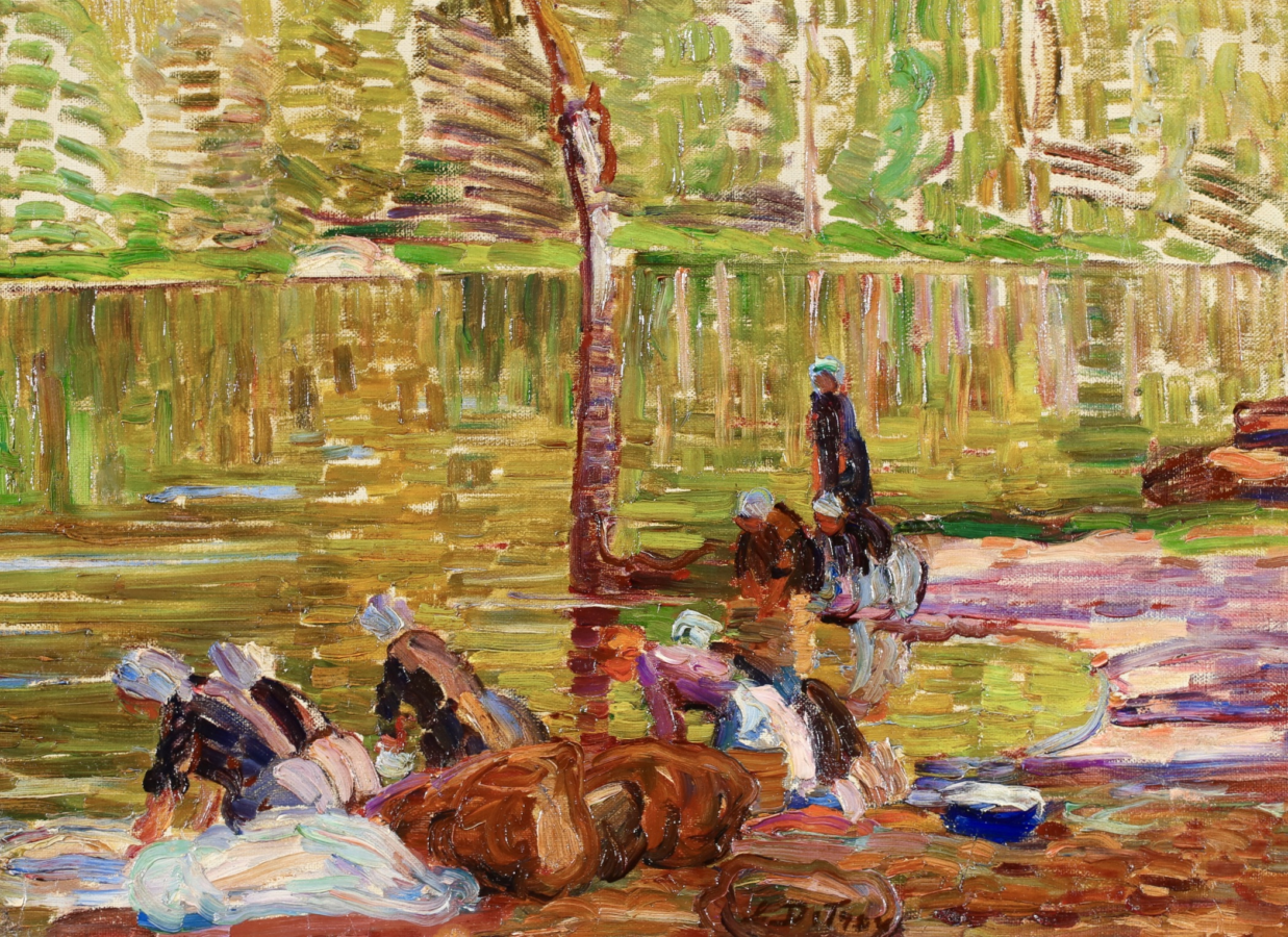 Les Lavandières - Buy Fine Paintings Online