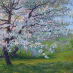Verger en fleurs, Grez-sur-Loing thumbnail