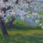 Verger en fleurs, Grez-sur-Loing thumbnail