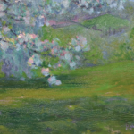 Verger en fleurs, Grez-sur-Loing thumbnail