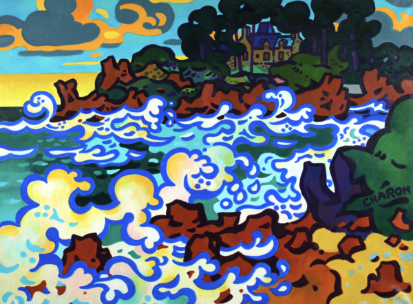 La Cavalcade venue du large - Buy Fine Paintings Online