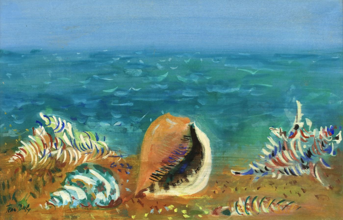 Coquillages au bord de la mer - Buy Fine Paintings Online