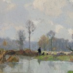 Moutons près des marais thumbnail