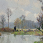 Moutons près des marais thumbnail