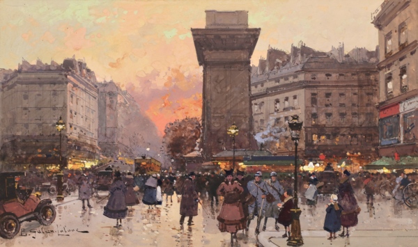 Porte Saint-Denis - Buy Fine Paintings Online