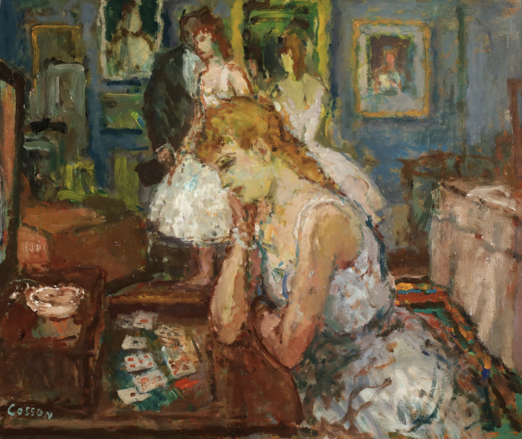 A Game of Patience - Buy Fine Paintings Online