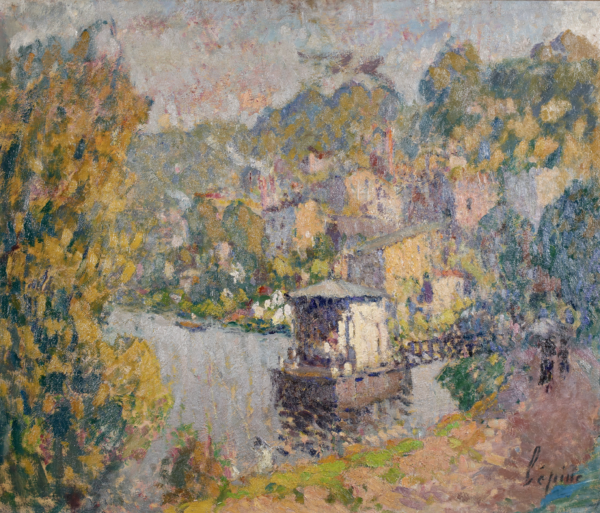Bord de Rivière en Automne - Buy Fine Paintings Online