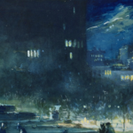 The Pulitzer Fountain by Night, Grand Army Plaza, New York thumbnail