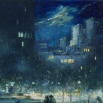 The Pulitzer Fountain by Night, Grand Army Plaza, New York thumbnail