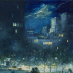 The Pulitzer Fountain by Night, Grand Army Plaza, New York thumbnail