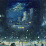 The Pulitzer Fountain by Night, Grand Army Plaza, New York thumbnail
