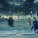 The Pulitzer Fountain by Night, Grand Army Plaza, New York thumbnail