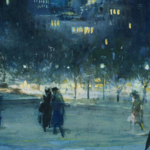 The Pulitzer Fountain by Night, Grand Army Plaza, New York thumbnail