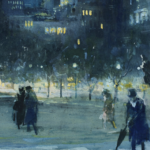 The Pulitzer Fountain by Night, Grand Army Plaza, New York thumbnail