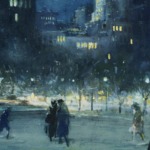The Pulitzer Fountain by Night, Grand Army Plaza, New York thumbnail