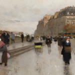 Notre-Dame depuis le quai Saint-Michel, Paris thumbnail