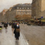 Notre-Dame depuis le quai Saint-Michel, Paris thumbnail