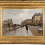Notre-Dame depuis le quai Saint-Michel, Paris thumbnail