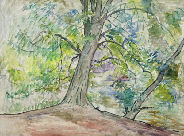 Arbres au bord de l’eau - Buy Fine Paintings Online