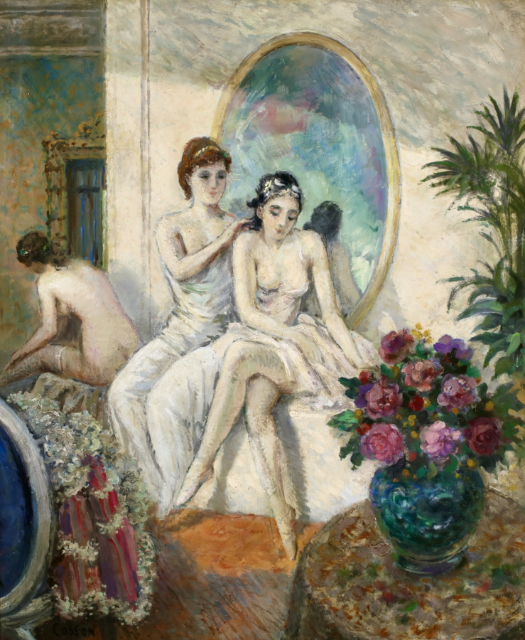 La loge des danseuses - Buy Fine Paintings Online