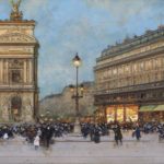 La Place de l’Opéra, effet de nuit thumbnail