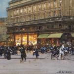 La Place de l’Opéra, effet de nuit thumbnail