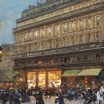 La Place de l’Opéra, effet de nuit thumbnail