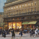 La Place de l’Opéra, effet de nuit thumbnail