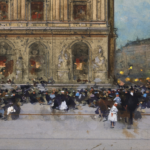 La Place de l’Opéra, effet de nuit thumbnail