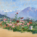 Vue d’Antibes avec les sommets enneigés du Mercantour thumbnail