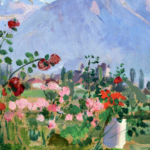 Vue d’Antibes avec les sommets enneigés du Mercantour thumbnail