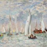 Les Yachts Anglais au large de Deauville thumbnail