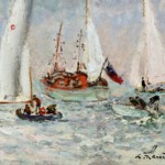 Les Yachts Anglais au large de Deauville thumbnail