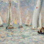 Les Yachts Anglais au large de Deauville thumbnail