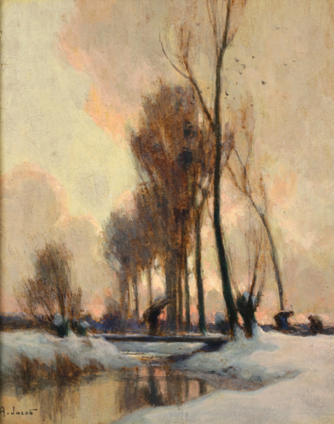 Ramasseuses de bois, soleil d’hiver - Buy Fine Paintings Online